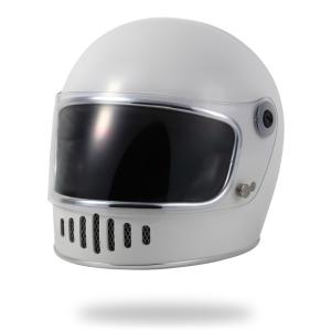 LAMP HELMET  ランプヘルメット バイクヘルメット WHITE ホワイト　SGマーク｜horizon-helmet