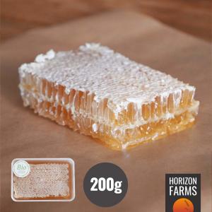 西澤養蜂場 はちみつ 蜂蜜 ハチミツ 巣蜜（コムハニー）170g 瓶入り