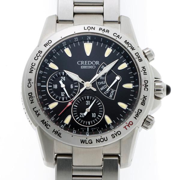 SEIKO セイコー クレドール フェニックス ワールドタイム オートマチック 熊川哲也モデル GC...