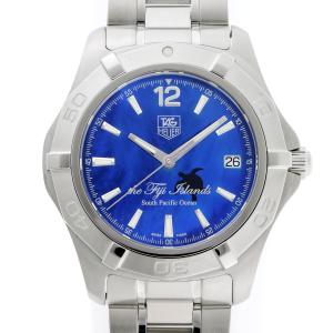 TAG HEUER タグホイヤー アクアレーサー フィジー オートマチック 800本限定 WAF211F SS メンズ 時計 2310364｜hornetito