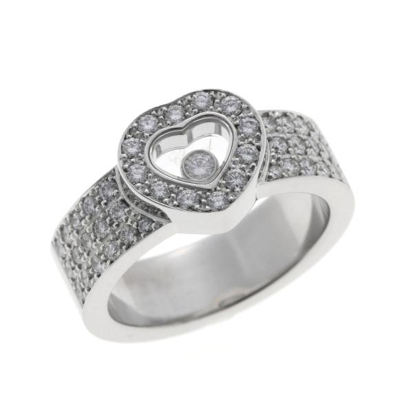 Chopard ショパール ハッピーダイヤモンド ハート #12 リング 82/2937-20 ホワ...