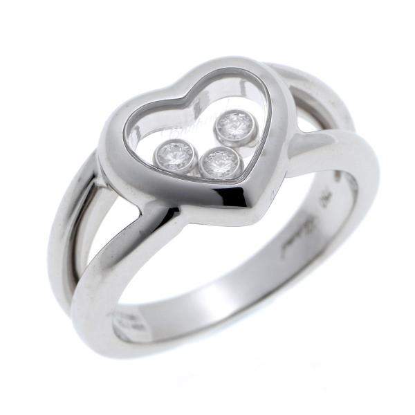 Chopard ショパール ハッピーダイヤモンド ハート リング 82/4611 ホワイトゴールド ...
