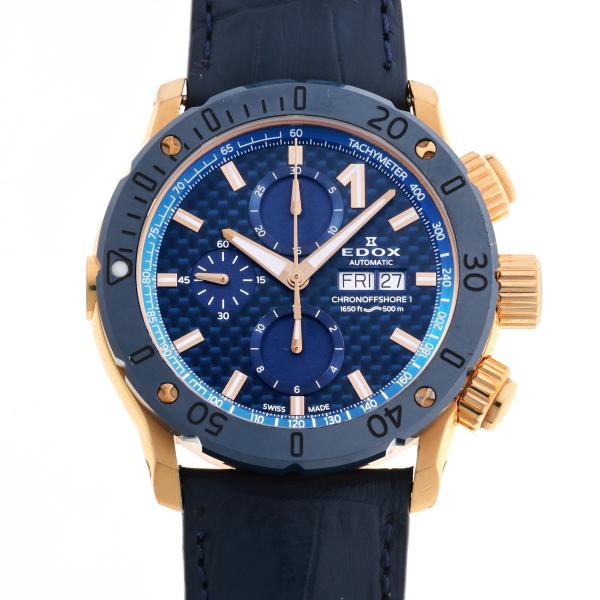 EDOX エドックス クロノオフショア1 クロノグラフ デイデイト オートマチック 01122-37...