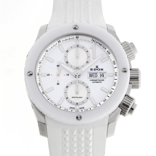 EDOX エドックス クロノオフショア1 クロノグラフ オートマチック 01114-3B-BN-S ...