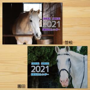 笠松競馬　園田競馬　誘導馬カレンダー　2021 冊子タイプ｜horse-factory