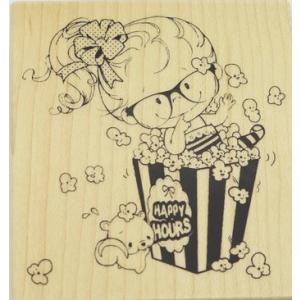 MICIA スタンプ - The Little Girl- Popcorn