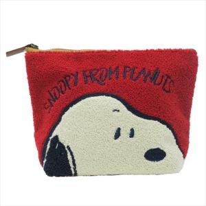 スモール プラネット ピーナッツ サガラ刺繍 ポーチ ひょっこり SNAP1723R