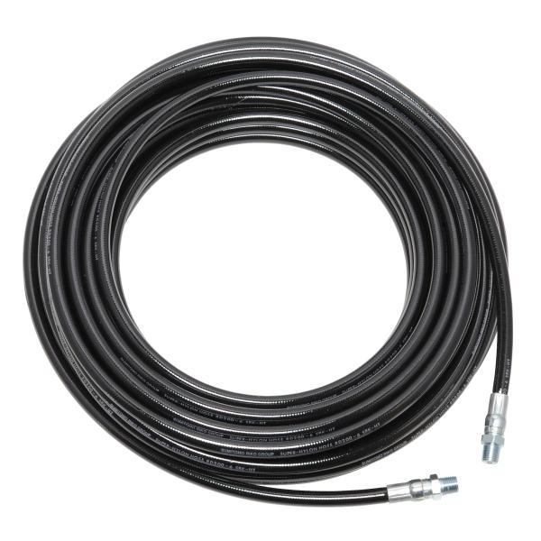 【50M】住友理工製　柔軟ナイロン樹脂ホース　両端1/4オス金具付