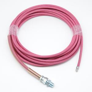 20M 1/8ショート金具 洗管ホース 3.6（1分）ステンレスワイヤー