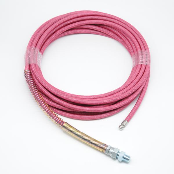 10M　ナイロン編上げ柔軟洗管ホース 3/16（4.8mm、1.5分） 12.0MPa　ロケットノズ...