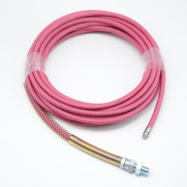 15M　ナイロン編上げ柔軟洗管ホース 3/16（4.8mm、1.5分） 12.0MPa　1/8ショー...