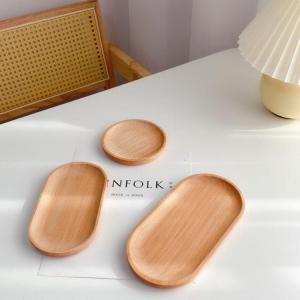 お盆 小さい 木製 カフェ カフェランチトレイ...の詳細画像2