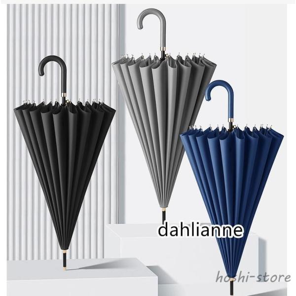 雨傘 ジャンプ傘 メンズ 長傘 晴雨兼用 ゴルフ傘 男女兼用 長柄 2type ワンタッチ 折れにく...