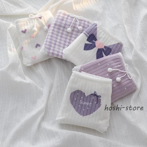 ショーツレディース 綿 3枚セットおしゃれ可愛い かわいい 花柄  通気性 10代20代30代 パン...