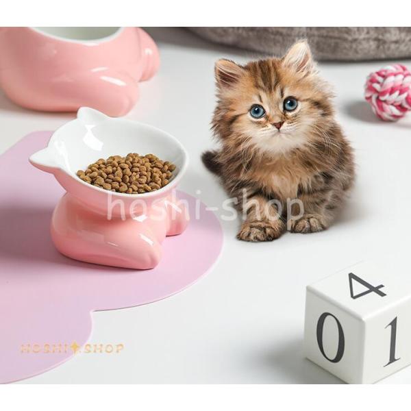犬 猫用 食器 フードボウル 皿 お皿 犬 (小型犬)にも フードボール 高さがある 食べやすい 餌...