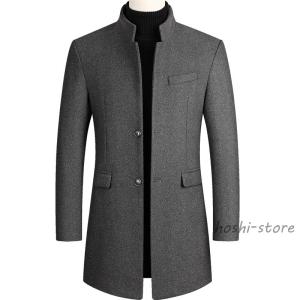 チェスターコート メンズ 40代 50代 おしゃれ ロング コート 上品 テーラード トレンチコート ビジネス スプリングコート 秋冬アウター 暖かい
