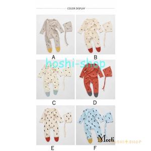 ベビー服 ロンパース 子供服 カバーオール オ...の詳細画像1