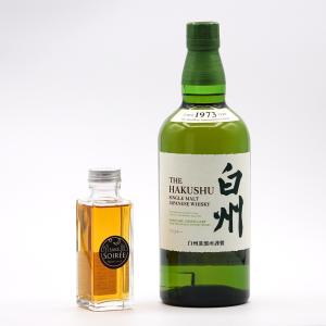 白州 シングルモルトウイスキー 180ml サントリーシングルモルトウイスキー 白州 180ml瓶 商品情報（カロリー