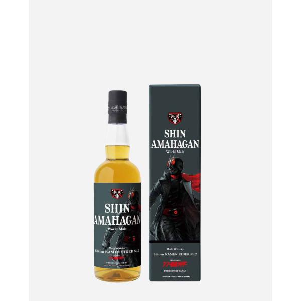 長濱蒸留所 シン・アマハガン ワールドモルト エディション 仮面ライダー第２号 700ml 47度 ...