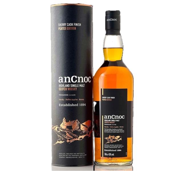 アンノック シェリーピーテッド 700ml 専用カートン有り シングルモルト スコッチウイスキー ノ...