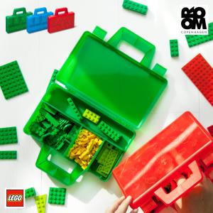 レゴブロック パーツ 収納ケース レゴ ソーティング トゥ ゴー lego ミニフィグ おもちゃ 小物 収納ボックス 仕切り付き レゴ収納 正規輸入代理店