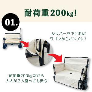 BRICKS ベンチワゴン 国内発送 アウトド...の詳細画像5