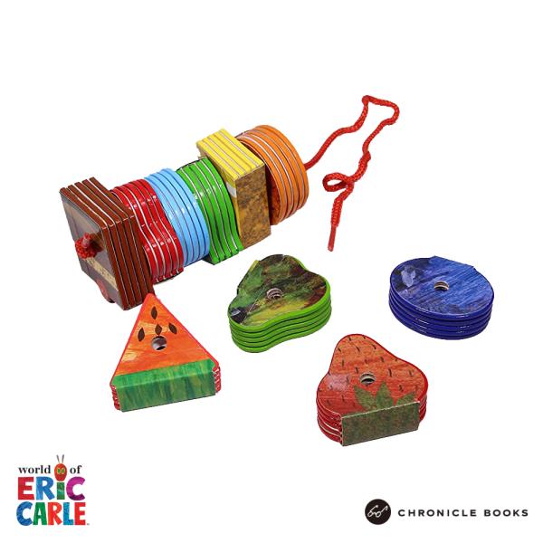 エリック・カール はらぺこあおむしストリングブック ひも通し おもちゃ 知育 玩具 3歳 年少 ギフ...