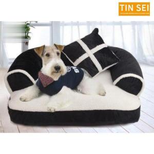 犬ベッド ペットベッド クッション 犬猫兼用 枕付き ふわふわ 柔らかい ぐっすり 選べる３色｜hoshisyojistore
