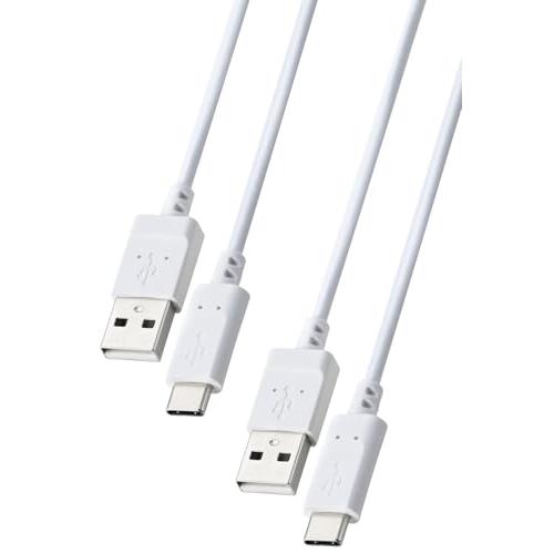 エレコム 【2本セット】 USB Type C ケーブル USB-C to USB-A 1m 15W...