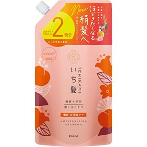 いち髪 【濃密W保湿ケア】 シャンプー 大容量 詰め替え 660ml | ノンシリコン アミノ酸シャンプー ヘアケア ダメージケア メンズ レデ