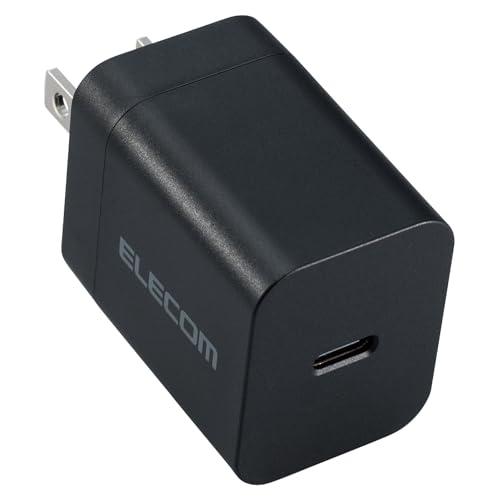エレコム 充電器 Type-C USB-C 20W USB PD対応 1ポート PSE認証品 GaN...