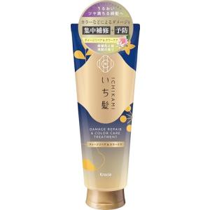 いち髪 ダメージリペア＆カラーケア 洗い流す トリートメント 230g | ヘアケア ダメージケア メンズ レディース 色落ち防止