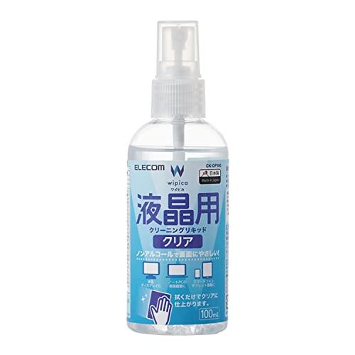 エレコム クリーニングリキッド 液晶用 帯電防止効果 ノンアルコールタイプ 100ml CK-DP1...