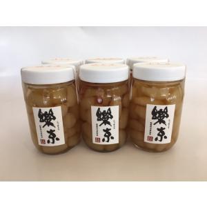 同梱不可商品　茨城産らっきょう　250g　6本セット　(甘漬け・ピリ辛)