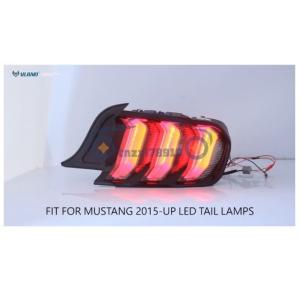 フォード マスタング 15-UP LEDテールランプ 5つのモード 流れるウインカー デイライト シーケンシャルウィンカー 左右セット｜hosizora-store