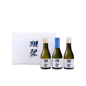 日本酒 獺祭(だっさい) おためしセット 180ml×3本  箱付き｜hosoe-saketen-y