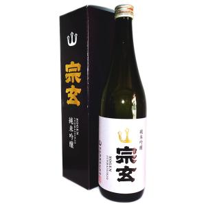 日本酒 宗玄 純米吟醸 720ml 専用箱付き