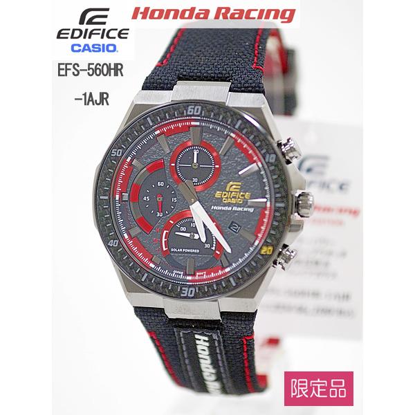 カシオ エディフィス 「Honda Racing」コラボ限定モデル第4弾 EFS-560HR-1AJ...