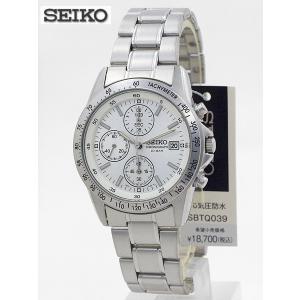 SEIKO セイコー クロノグラフ 10気圧防水 腕時計 SBTQ039