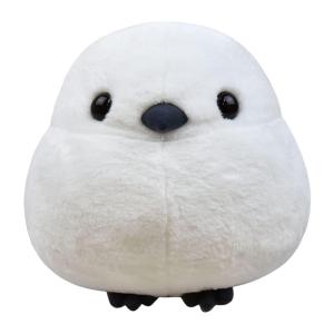 シマエナガ グッズ ぬいぐるみ ブランケット かわいい ブルー