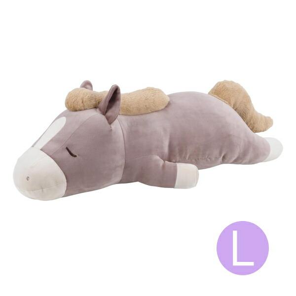 【即納】プレミアムねむねむ 抱きまくら L ホーリー 48907-53 馬 午 ウマのホーリー 干支...