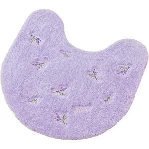 yorisou 優しいラベンダーカラー『スイートラベンダー』 トイレマット 約60×60cm パステルカラー トイレマット