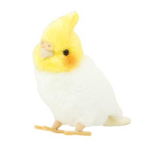 【即納】りくのなかまたち ことりのね オカメインコ 180092  吉徳 おかめ 小鳥 ぬいぐるみ マスコット もふもふ イエロー｜HOT-YOU・最大1000円OFFクーポン