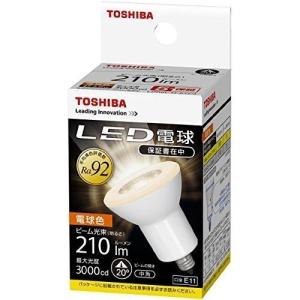 東芝　LEDハロゲン球　LDR6L-M-E11/3(電球色）中角20°｜hotaru