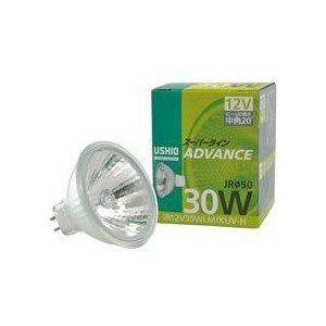 A USIO スーパーライン（JR） φ50 ADVANCE JR12V30WLN/KUV-H　狭角タイプ　口金GU5.3　消費電力30W｜hotaru