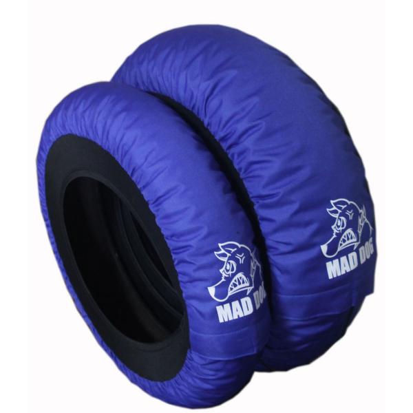 MAD DOGタイヤウォーマー 青 F110-120/R180-200 ZX10R/CBR1000R...