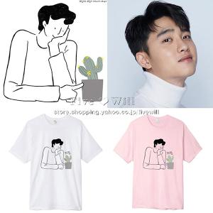 送料無料◆EXO D.O. That’s okay 韓流グッズ 半袖 Tシャツ 春夏 コート 男女 周辺 応援服 打歌服 半袖 Tシャツ 通気 吸汗 速乾