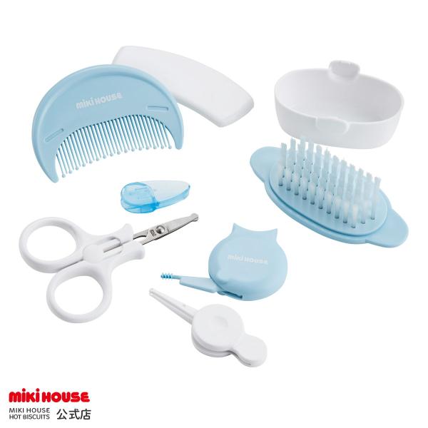 ミキハウス 出産祝い 内祝い 【ミキハウス】 グルーミングセット 白 サイズなし MIKIHOUSE