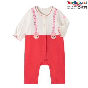 ミキハウス キャビットサスペンダーカバーオール アウトレット ピンク 70cm 80cm ホットビスケッツ HOT BISCUITS｜ミキハウスホットビスケッツ公式店