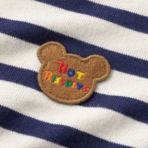 ミキハウス ボーダー 長袖Tシャツ アウトレッ...の詳細画像2